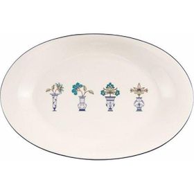 Porland Vaso Piccolo 31 cm Desen9 Kayık Tabak