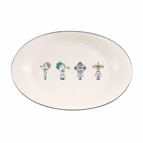 Porland Vaso Piccolo 31 cm Desen9 Kayık Tabak