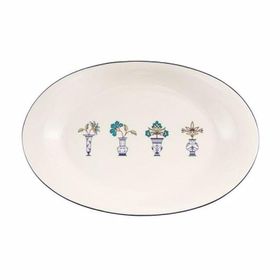 Porland Vaso Piccolo 31 cm Desen9 Kayık Tabak