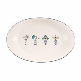 Porland Vaso Piccolo 31 cm Desen9 Kayık Tabak