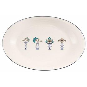 Porland Vaso Piccolo 31 cm Desen9 Kayık Tabak