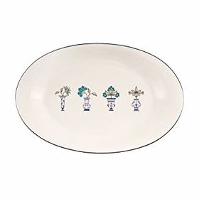 Porland Vaso Piccolo 31 cm Desen9 Kayık Tabak