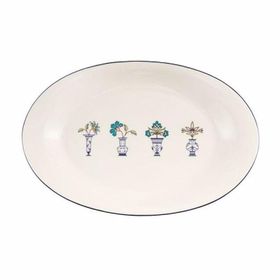 Porland Vaso Piccolo 31 cm Desen9 Kayık Tabak