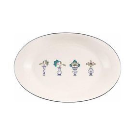Porland Vaso Piccolo 31 cm Desen9 Kayık Tabak