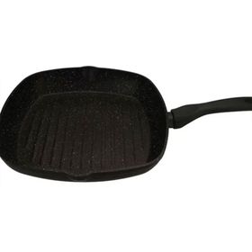 Porland Vilma 28 cm Siyah Izgara Tava