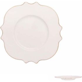 Porland Vintage Altın Yaldız 18 cm Düz Tabak