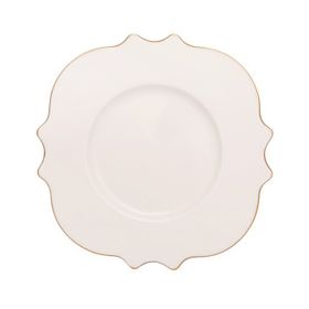 Porland Vintage Altın Yaldız 18 cm Düz Tabak