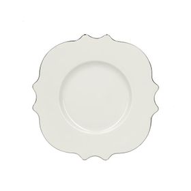 Porland Vintage Platin 18 cm Düz Tabak