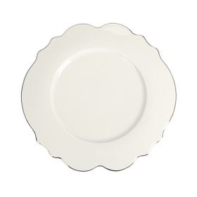 Porland Vintage Platin 32 cm Düz Tabak