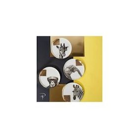 Porland Wild Life 20 cm 4 Adet Pasta Tabak Seti