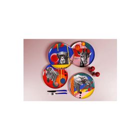 Porland Wild Life 4lü 28 cm Servis Seti