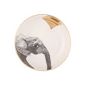 Porland Wild Life Antik Beyaz 4'lü 17 cm Kase Takımı