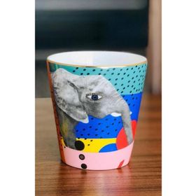 Porland Wild Life Elephant 320 cc 1 Adet Bardak