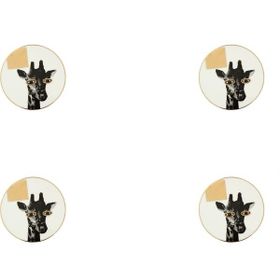 Porland Wild Life Giraffe 10 cm Bardak Altlığı
