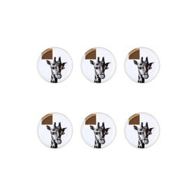 Porland Wild Life Giraffe 20 cm 6'lı Düz Tabak