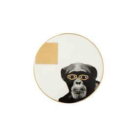 Porland Wild Life Monkey 10 cm Bardak Altlığı