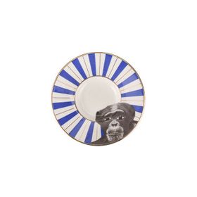 Porland Wild Life Monkey 11 cm 6 Adet Çay Tabağı