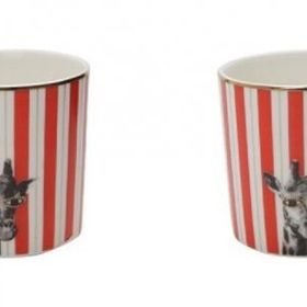 Porland Wild Life Serisi Giraffe 230 cc Porselen Bardak