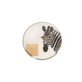 Porland Wild Life Zebra 10x10 cm Bardak Altlığı