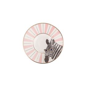 Porland Wild Life Zebra 11 cm 6 Adet Çay Tabağı