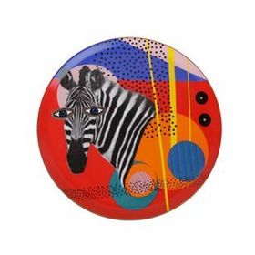 Porland Wild Life Zebra 28 cm Düz Tabak