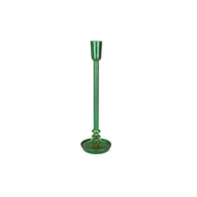 Porland Winter 30 cm Yeşil Şamdan