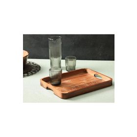 Porland Woodflower 38 cm Akasya Tepsi
