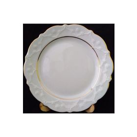 Porland Yaldızlı Düz 20 cm 6'lı Pasta Tabağı