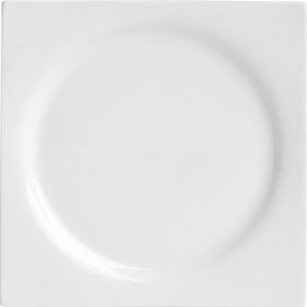 Porland Zen Beyaz 18x18 cm Düz Tabak