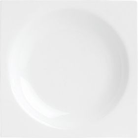 Porland Zen Beyaz 21x21 cm Çukur Tabak