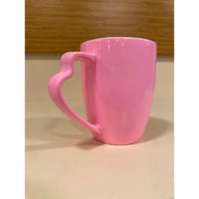 Porselen Pembe Kupa Bardak