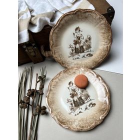 Porser Fulya Ella 22 cm 6 Kişilik 6 Parça Pasta Takımı