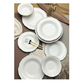 Porser Tiffany Altın Yaldız 24 Parça Yemek Takımı