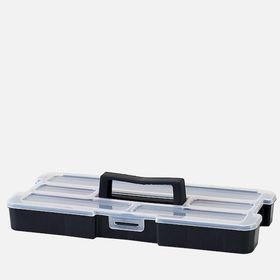 Port-Bag SE.01 16 inç Strongo Eko Metal Kilitlli Siyah Plastik Takım Çantası