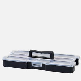Port-Bag SE.01 16 inç Strongo Eko Metal Kilitlli Siyah Plastik Takım Çantası