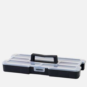 Port-Bag SE.01 16 inç Strongo Eko Metal Kilitlli Siyah Plastik Takım Çantası