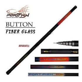 Port Fish 400 cm Button Aparatlı Göl Kamışı