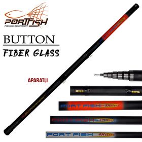 Port Fish 500 cm Button Aparatlı Göl Kamışı