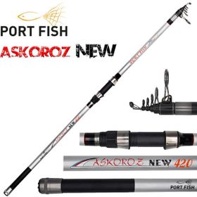 Port Fish Askoroz New Surf 100-250 gr 390 cm Carbon Kamışı