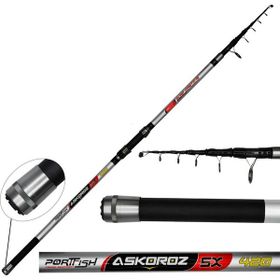Port Fish Askoroz SX Surf 250 gr 420 cm Carbon Kamışı