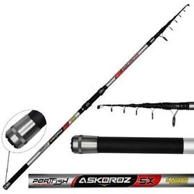Port Fish Askoroz SX Surf 250 gr 420 cm Carbon Kamışı