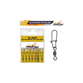 Port Fish BL-3006 No:3 Bilyalı Kilitli Klips