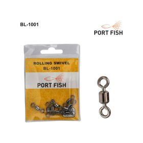 Port Fish BL1001 Paslanmaz Fırdöndü