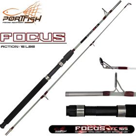 Port Fish Focus 150 cm 15 LBS Vidalı Dolgu Tekne Kamışı