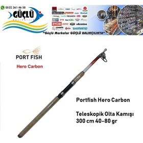Port Fish Hero Carbon 300 cm Olta Kamışı