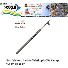 Port Fish Hero Carbon 360 cm Olta Kamışı