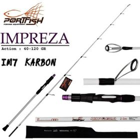 Port Fish Impreza 200 cm 40-120 gr 2 Parça Jig Kamışı