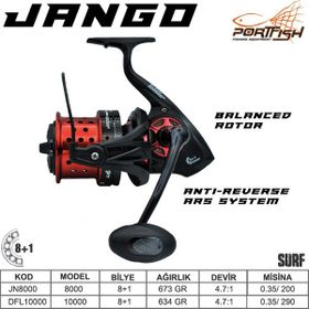 Port Fish Jango 8000 Fd Jig 8+1 Bb Olta Makinası
