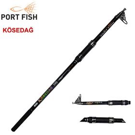 Port Fish Kösedağ 390 cm Teleskopik Olta Kamışı