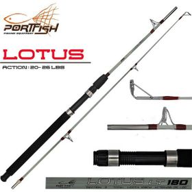 Port Fish Lotus 180 cm Metal Halkalı Tekne Kamışı